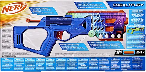 Бластер іграшковий Hasbro Nerf N Series Cobaltfury (G2864) - фото 3
