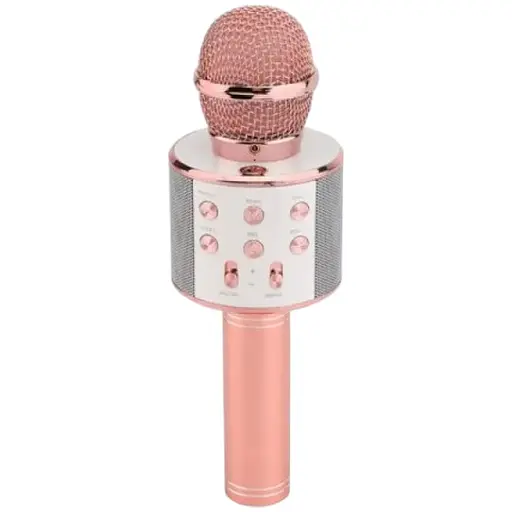 Караоке-микрофон WS 858 беспроводной Rose Gold (au084) - фото 1