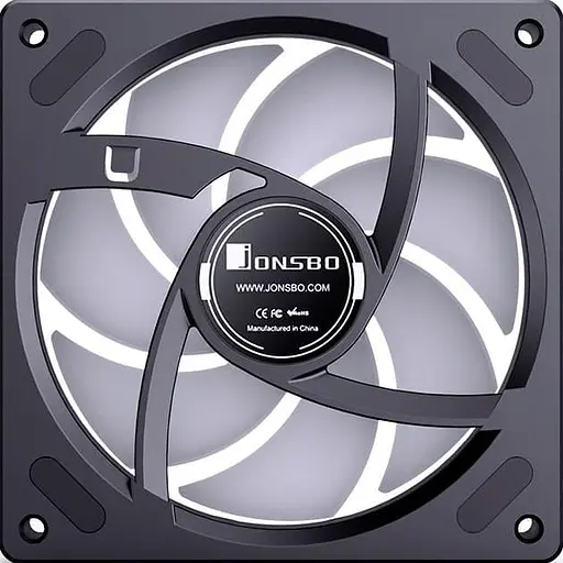 Вентилятор Jonsbo B-120BR 120мм (ZB-120BR Black) - фото 6