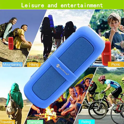 Bluetooth колонка NewRixing NR-2018 водонепроникна з FM-радіо - фото 4