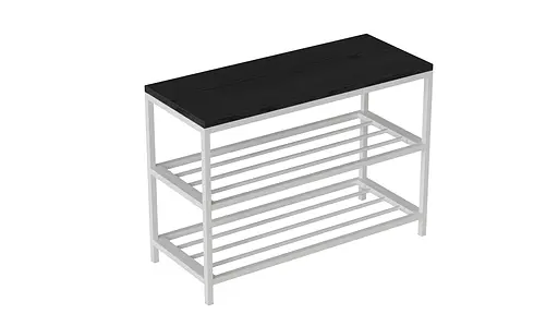 Банкетка універсальна Слайм 45x63x26 білий ДСП Сосна Кембра 16мм FRD-104079 - фото 6