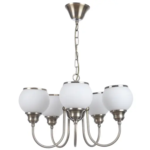 Люстра підвісна Brille в спальню E27 60W BZ (BKL-438S/5)