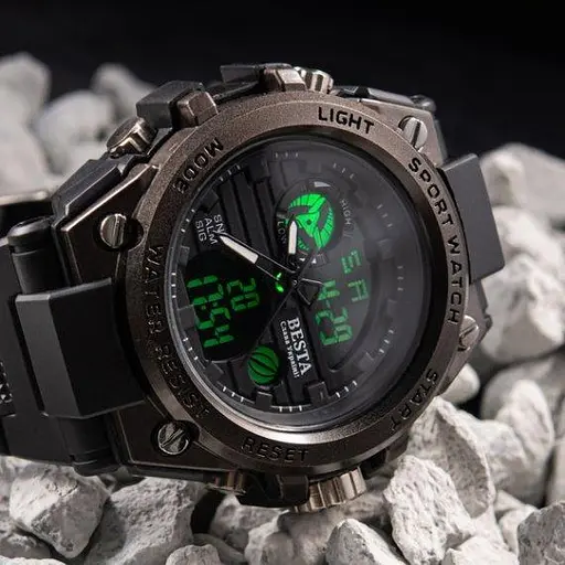 Часы мужские наручные Besta Tattoo (Черные) - фото 9