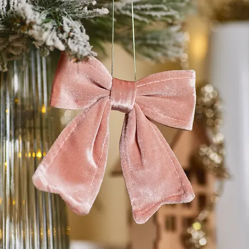 Украшение декоративное Yes! Fun Бант 12x13.5 см пудровое (975088) - фото 5