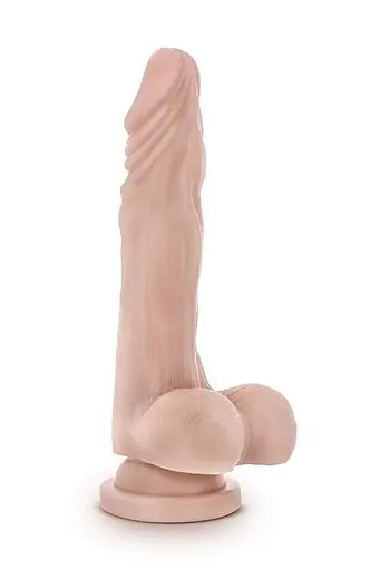 Фалоімітатор Dr. Skin Realistic Cock Stud Muffin 21.6 см тілесний - фото 3