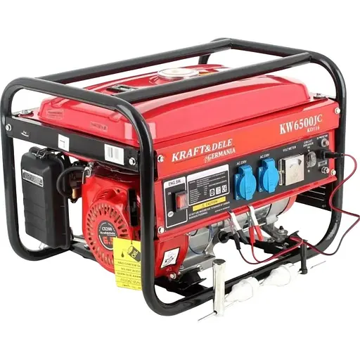 Генератор бензиновий Kraft&Dele KW-6500JC (KD-116) [157553] - фото 1