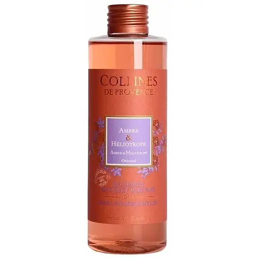 Наполнитель для аромадиффузора Collines de Provence амбра и гелиотроп 200 мл