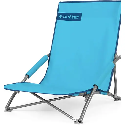 Раскладное кресло-лежак Outtec с чехлом бирюза - фото 2