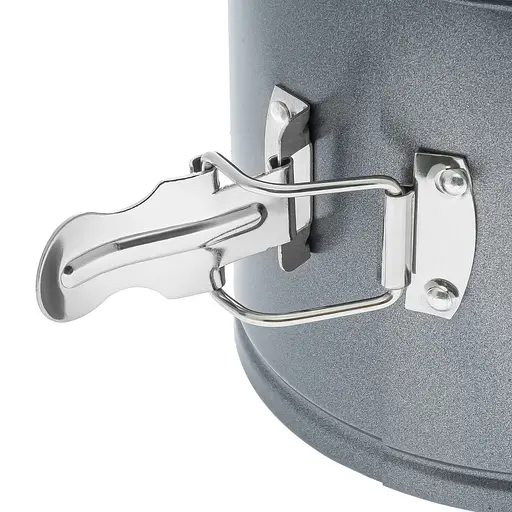 Набір із 3 роз’ємних форм для випічки великодньої паски і тортів з антипригарним / тефлоновим покриттям, A-plus Чорний 83076 - фото 6