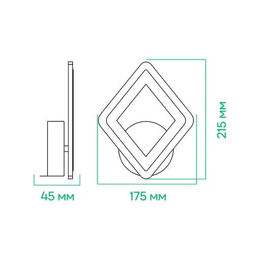 Настінний світильник Ardero AL6140ARD MADEIRA 12Вт білий - фото 3