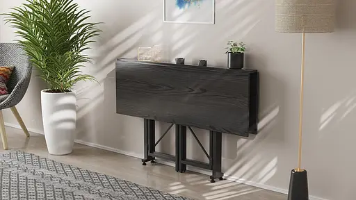 Стіл-книга трансформер Спайдер Ferrum-decor 750x1150x880 Чорний метал ДСП Сосна Кембра 16 мм (FRD-105090) - фото 9