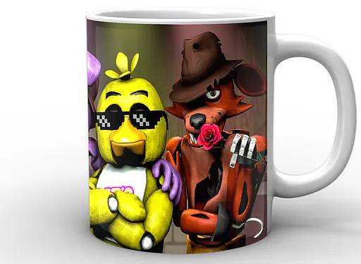Кружка GeekLand Five Nights At Freddys П'ять ночей з Фредді постер FN.02.053 - фото 3