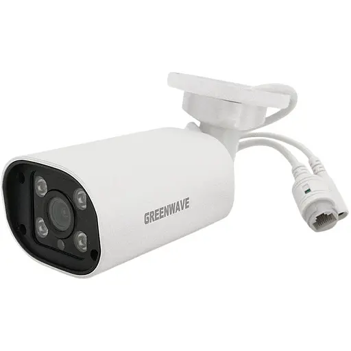 Відеокамера IP 5mpx Green Wave IPC52B5MP50 2.8mm POE з LED підсвічуванням