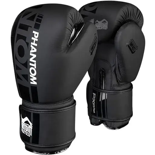 Рукавиці боксерські Phantom Athletic Apex Black - 16 унцій - фото 1