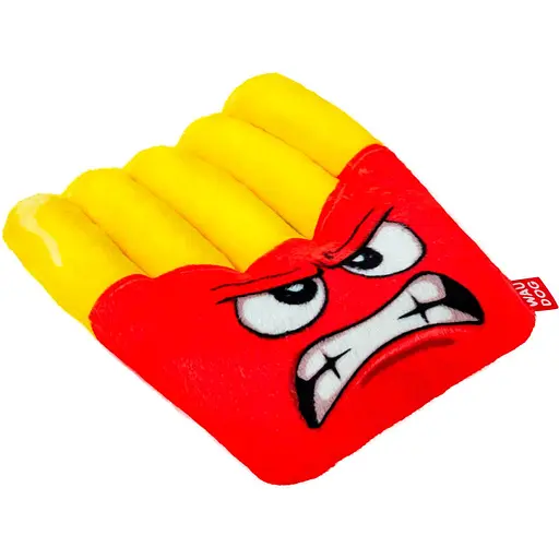 Іграшка для собак Waudog Fun Plush Картопля фрі плюш 12х14.5 см - фото 2