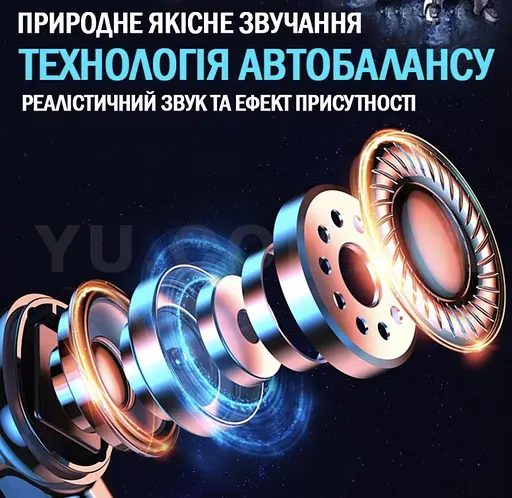 Беспроводные игровые наушники TWS M28/ Наушники с зарядным кейсом, микрофоном и сенсорами/ Наушники геймерские - фото 6