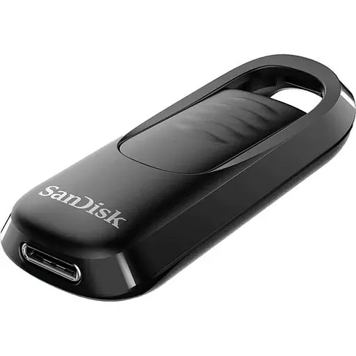 Flash SanDisk USB 3.2 Gen1 Ultra Slider Type-C 128Gb (400 Mb/s) - фото 3