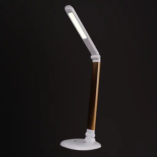 Настольная светодиодная лампа Brille SL-120 LED 9W WH/G - фото 7