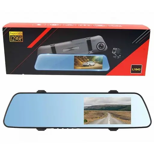 Зеркало с видеорегистратором L1043T (2 камеры) 5'' touch AHD - фото 4