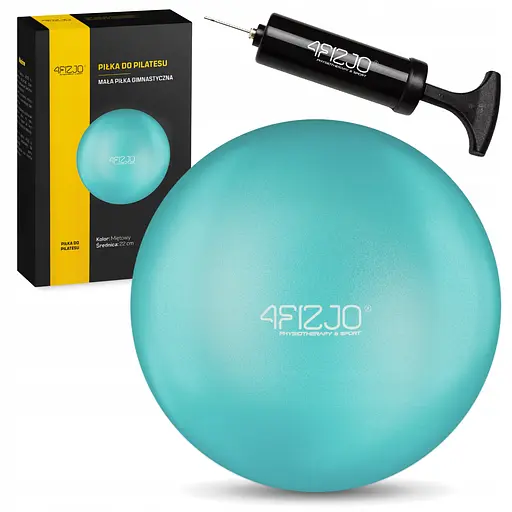 Мяч для пилатеса, йоги, реабилитации 4FIZJO 22 см Mint (P-5905973404877) - фото 1