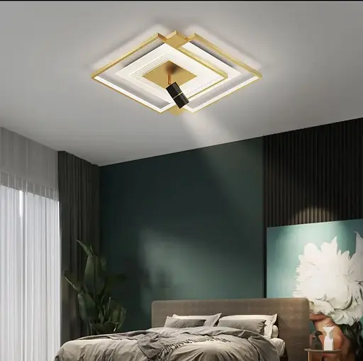 Стельова LED люстра квадратної форми Line.F 310/500*500 - фото 1