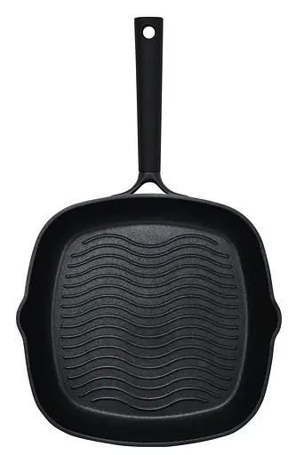 Сковородка гриль IQ Be Traditional 28х28 см (IQ-1145-28 g) - фото 3