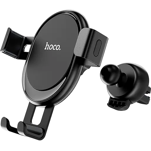 Автотримач Hoco CA56 Plus Armor Metal Gravity Car Holder Black (73706)