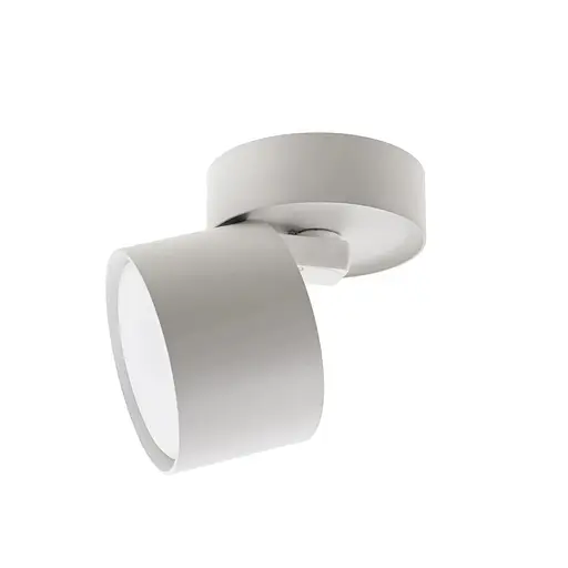 Поворотный круглый светильник Brille KWS-04 GX53 WH 48-160 - фото 2