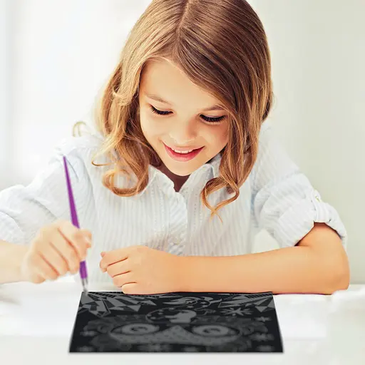 Набір для творчості Гратаж: Зоряні гравюри Nebulous Stars 11014, 5 основ - фото 5