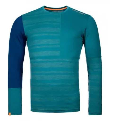 Термофутболка Ortovox 185 Rock'n'Wool Long Sleeve Mns - фото 2
