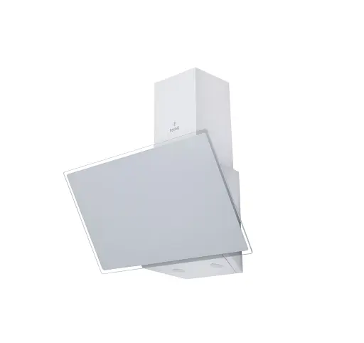 Вытяжка декоративная наклонная Perfelli DNS 6272 D 700 WH LED - фото 4