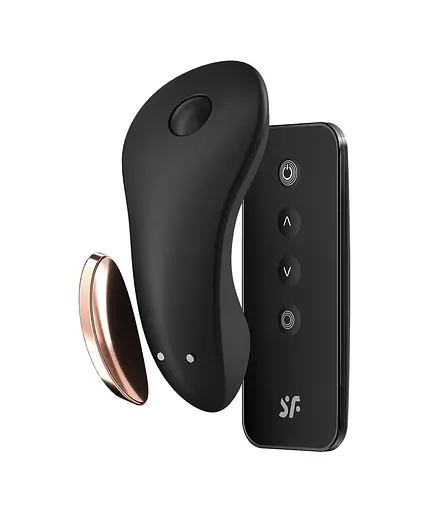 Вібратор у трусики Satisfyer Little Secret 8.5 см чорний - фото 3