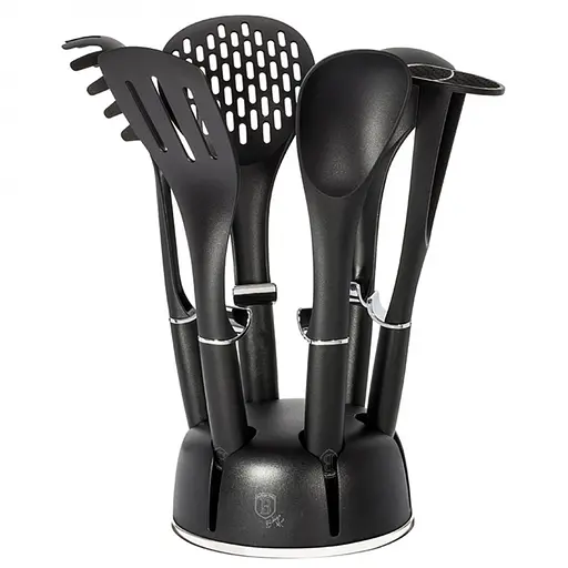 Набор кухонных принадлежностей Berlinger Haus Black Silver Collection (BH-6218N) - фото 1