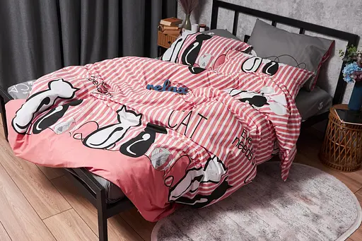 Підковдра Moon&Star Бязь Gold Люкс Cat Полуторна 143x210 см - фото 4