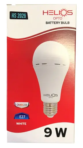 Світлодіодна перезарядна аварійна лампа HELIOS LED 9W