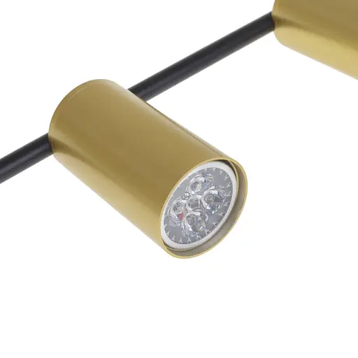 Люстра Brille лофт підвісна GU10 35W BK (BL-904S/3) - фото 3