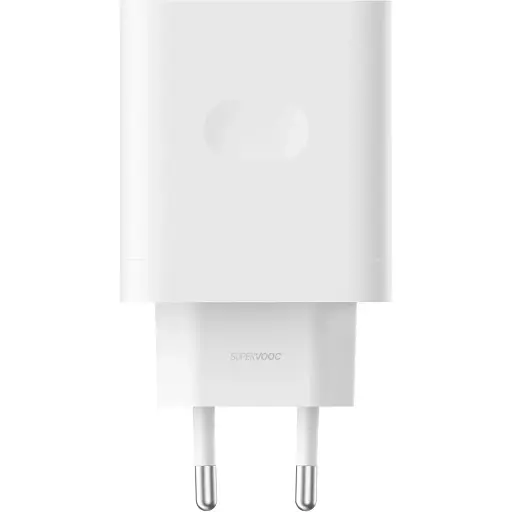 Зарядний пристрій - Мережевий адаптер Oppo Supervooc 45W VCB4JAEH білий - фото 1