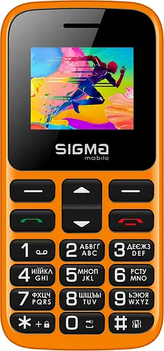 Телефон Sigma Comfort 50 CF113 HIT2020 Orange UA UCRF - фото 2