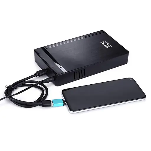 Внешний карман XON MemoryCase для 3.5" SATA HDD USB 3.0 (XHC3A13S31PB 2216) Черный  - фото 6