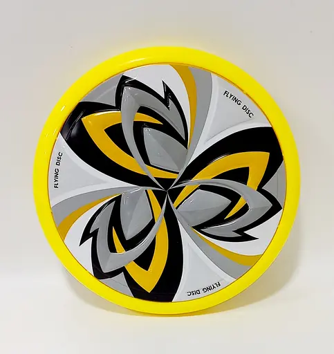 Літаюча тарілка M 5659 25см SPORT BRAND Жовтий - фото 1