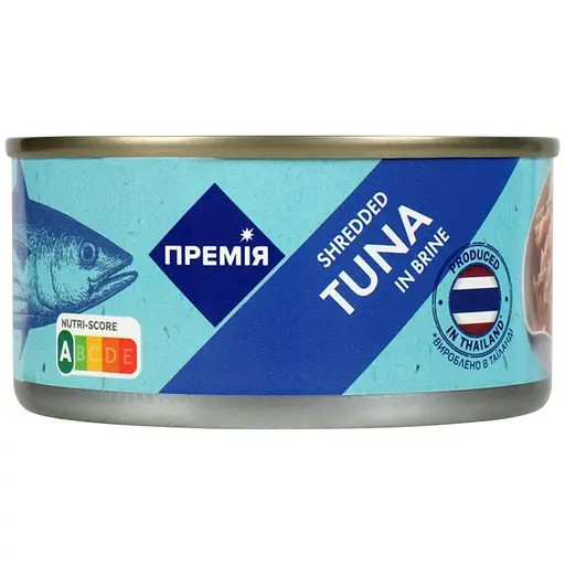 Тунець Премія подрібнений стерилізований 185 г