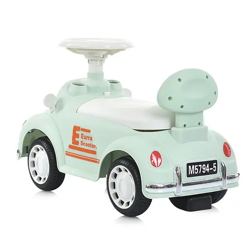 Дитяча каталка-толокар M 5794-5 зелений, до 30 кг - фото 3