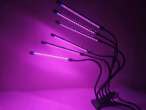 Фітолампа Led Plant Grow Leight USB на 6 ламп (гнучка) з таймером - фото 3
