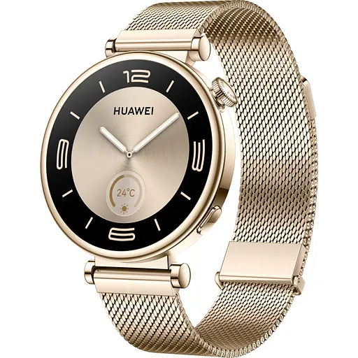 Смарт-годинник Huawei WATCH GT 4 41mm Elegant Light Gold Milanese (55020BJA) - фото 2