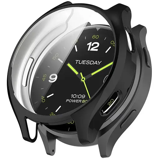 Захисний чохол Tamister для смартгодинника Xiaomi Watch 2 з плівкою чорний