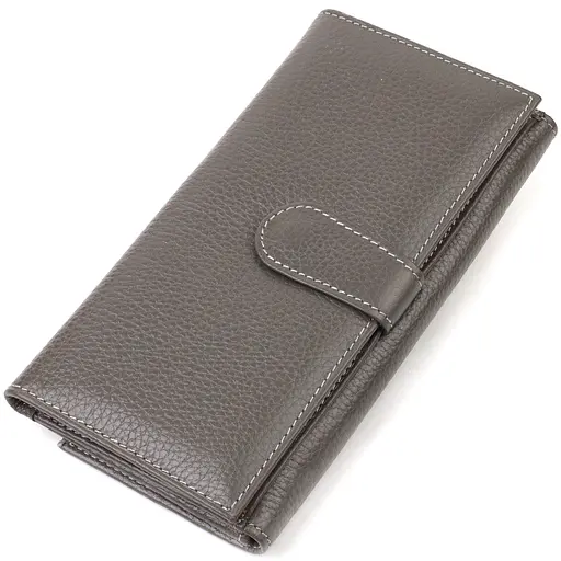 Жіночий шкіряний гаманець Canpellini 10х19х1.5 см acs0025571 - фото 2