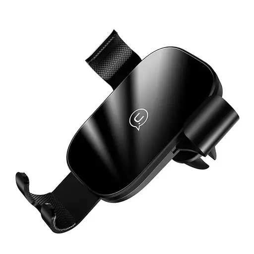 Автотримач для телефона Usams US-ZJ052 Gravity Car Holder Black - фото 4