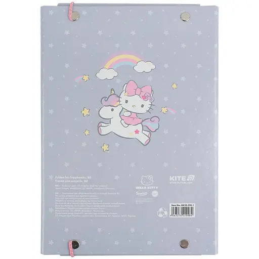 Папка для тетрадей Kite Hello Kitty В5 на резинке (HK25-210-1) - фото 4