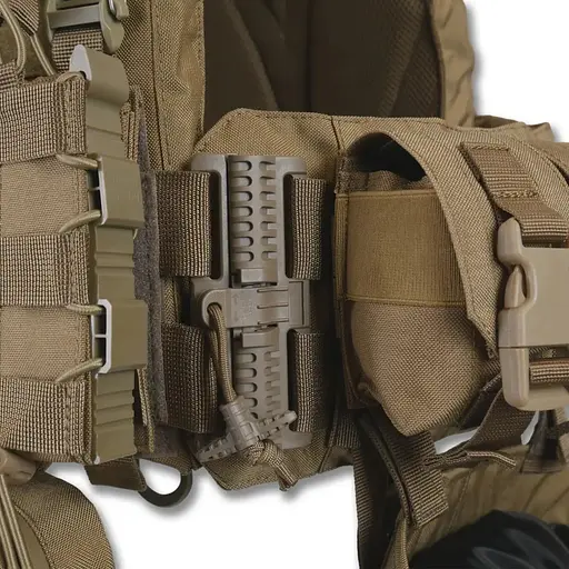 Плитоноска Kiborg GU gen.2 + 8 подсумков Coyote (1000-k66001) - фото 8