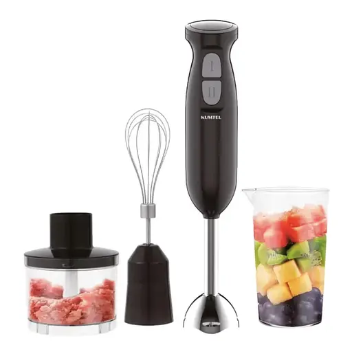 Блендер KUMTEL HHB-06 Black (подрібнювач, міксер) - фото 1